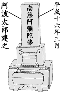 浄土真宗　文字彫り例